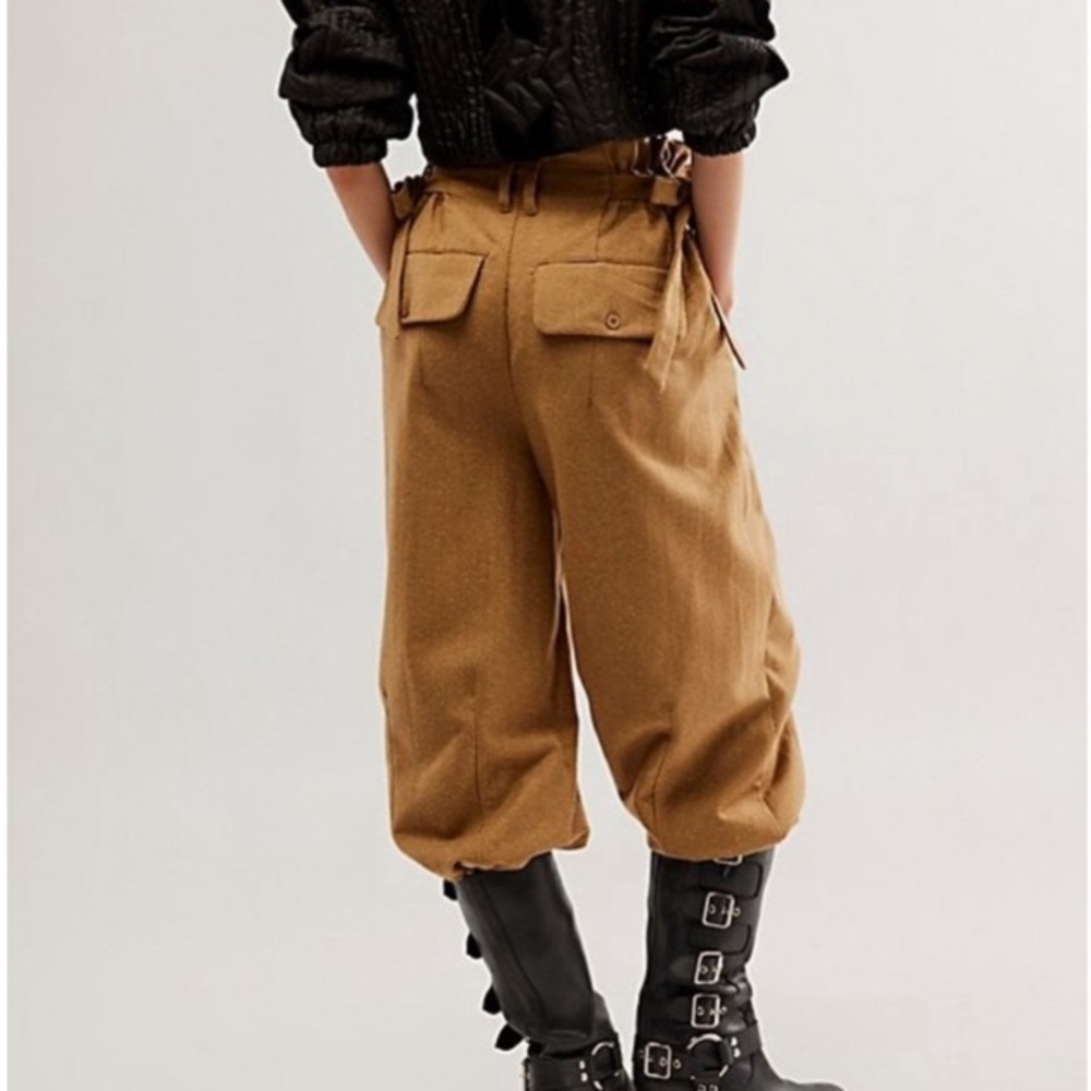 LMT: Free People Every Day's A Dream Tie Pants Bronze Combo